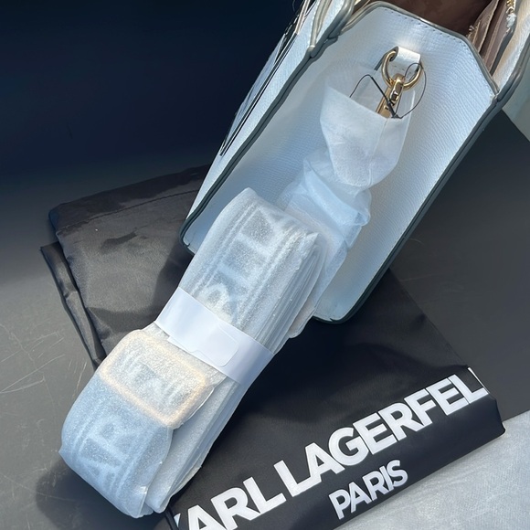 NWT Karl Lagerfeld “MAYBELLE” Satchel/Crossbody Bags - Picture 9 of 16